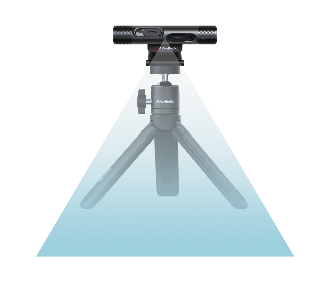 PW313D Webcam- Tripod Shooting Area